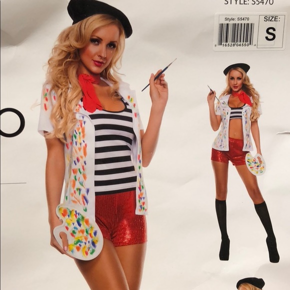 Artist costume for adults Transx porn