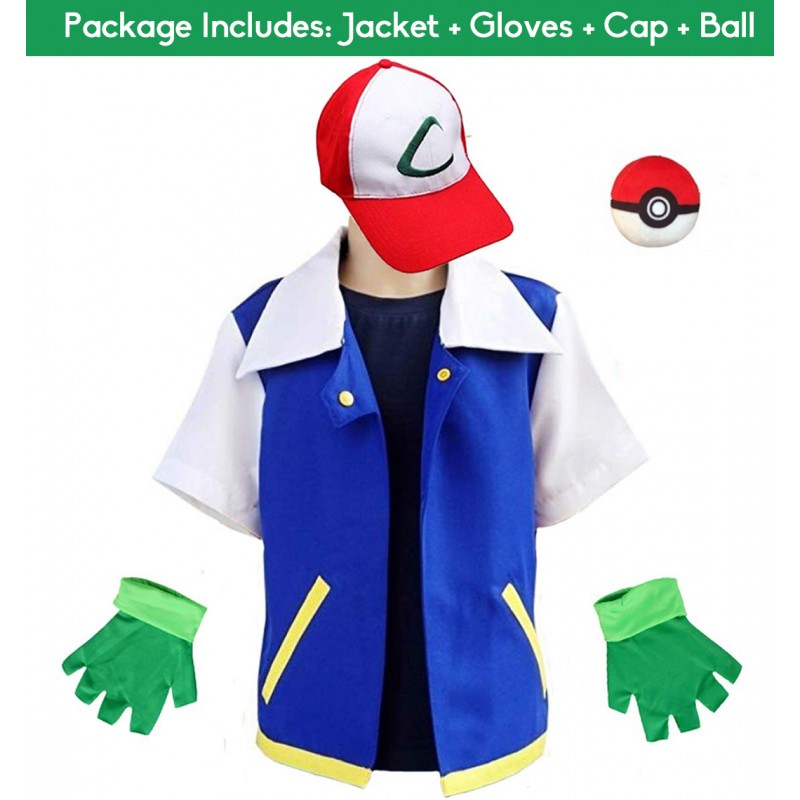 Ash ketchum costume adults Puking orgy