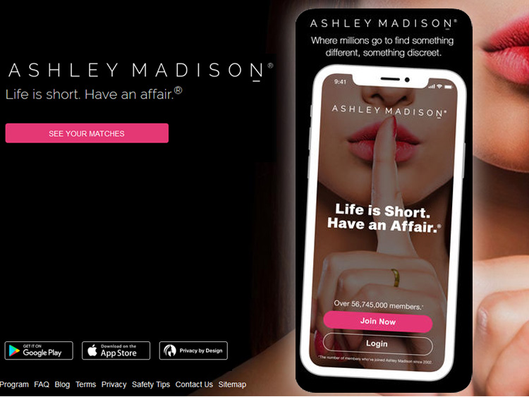 Ashley madison dating app download Ryan pownall porn