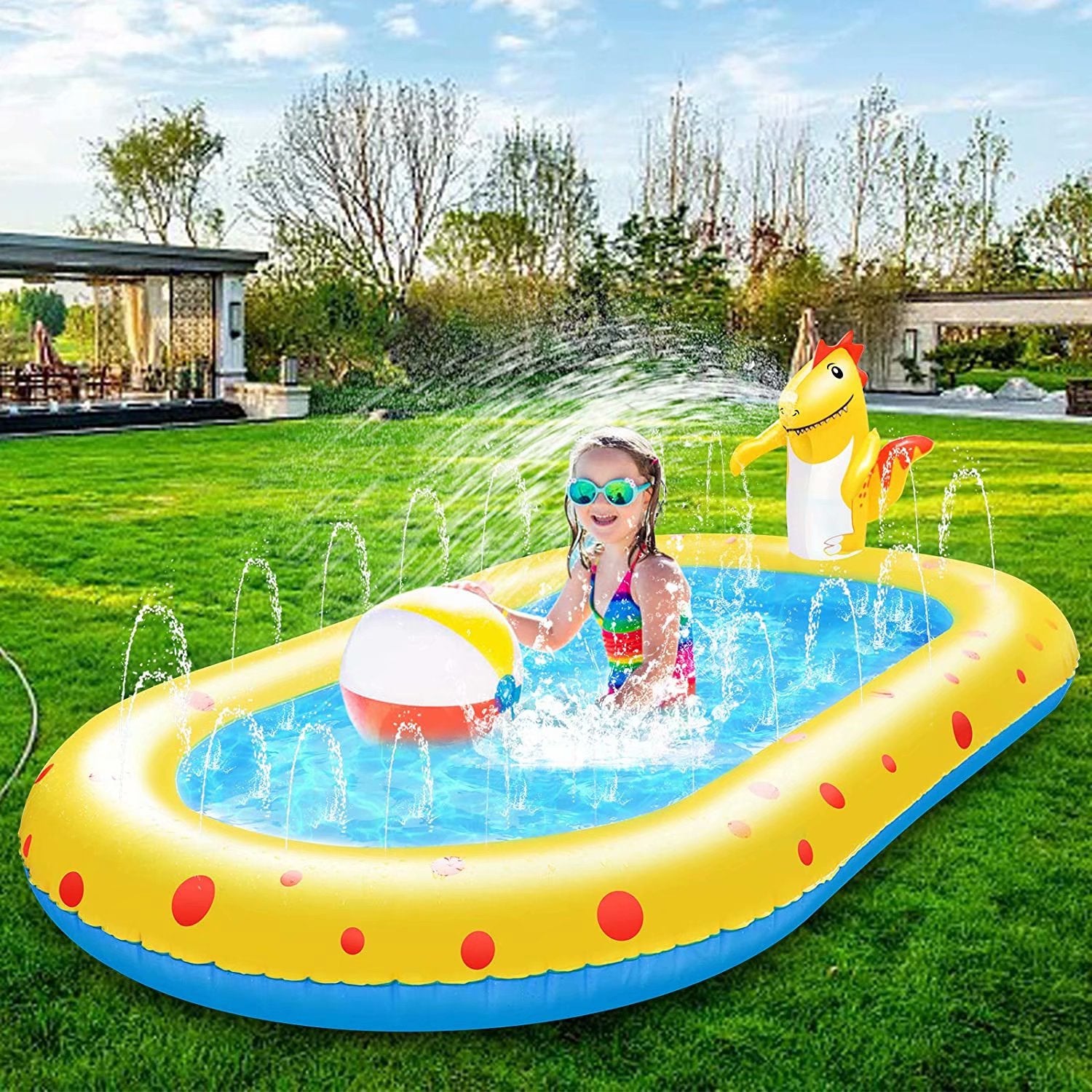 Backyard water toys for adults Scary teacher 3d porn