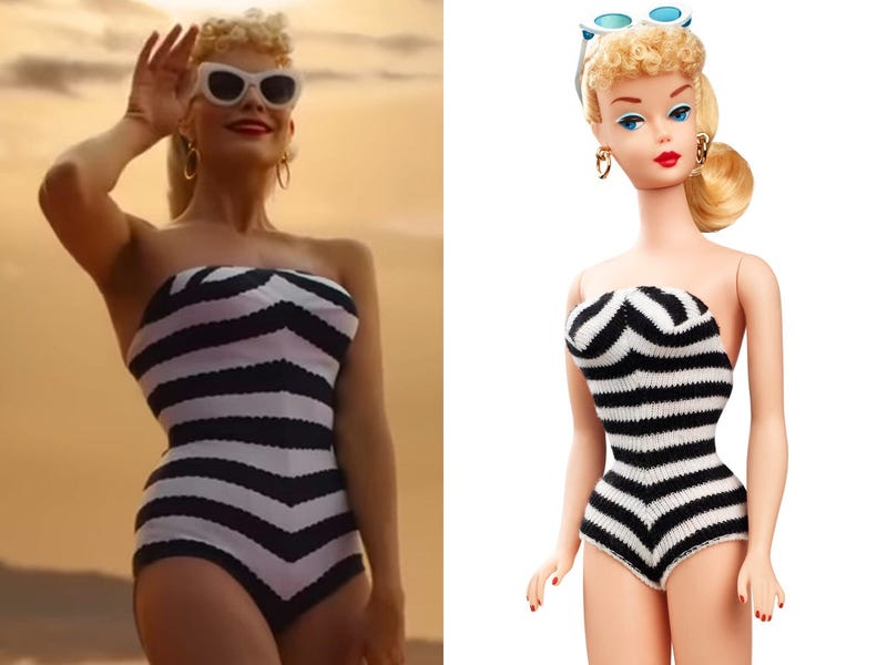 Barbie swimsuit adult Claire dames escort