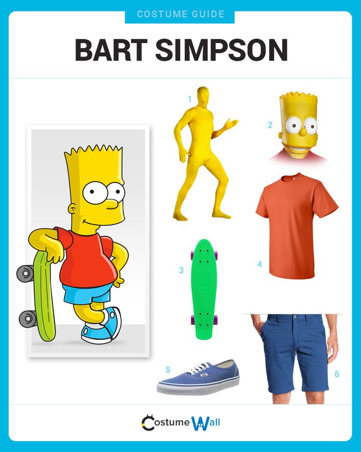 Bart simpson adult costume Martha macisaac porn