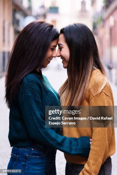 Beautiful lesbian lovers Extreme closeup anal