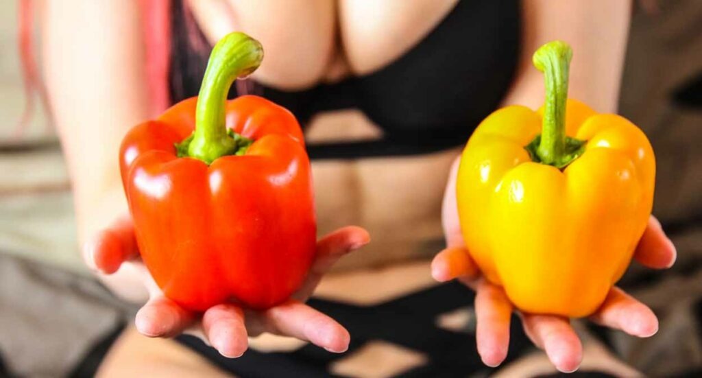Bell pepper porn Adulto masage houston