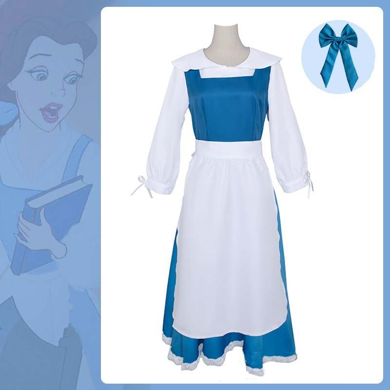 Belle costume adult blue dress International falls webcam
