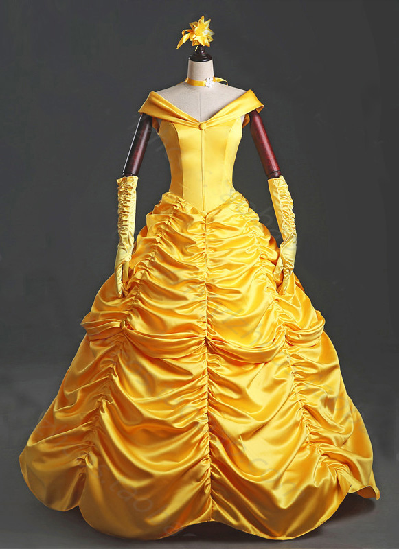 Belle yellow dress costume adults Free porn games no card needed