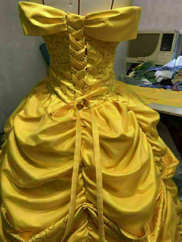 Belle yellow dress costume adults Las vegas adult superstore