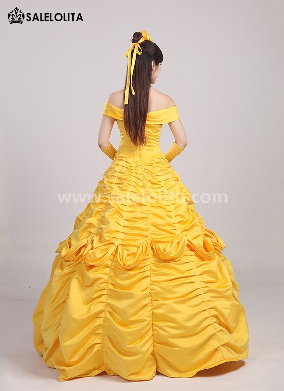 Belle yellow dress costume adults Sindyhireel porn
