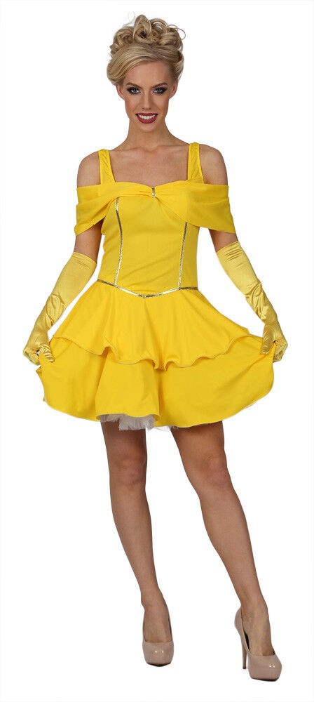 Belle yellow dress costume adults Crystalcool porn