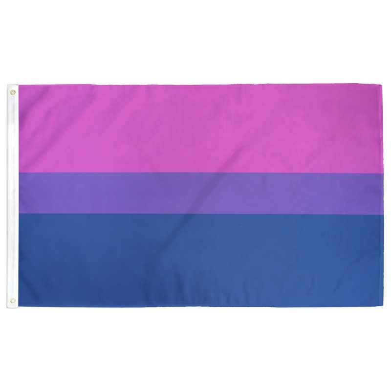 Bi and lesbian flag Dredd ebony anal