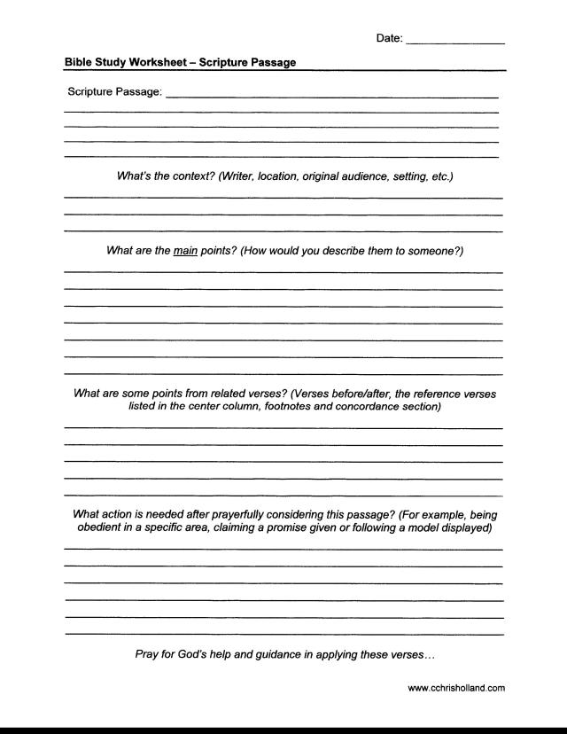 Bible worksheets for adults pdf Casino webcam
