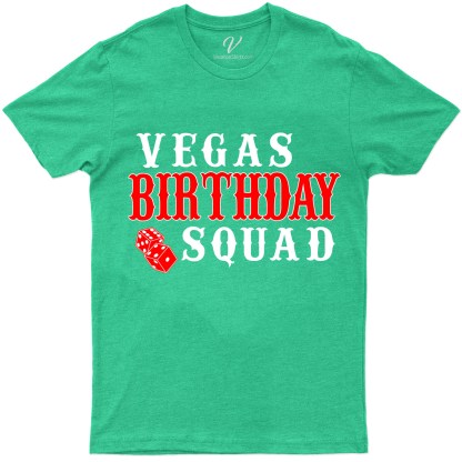 Birthday squad shirts for adults Back of van porn