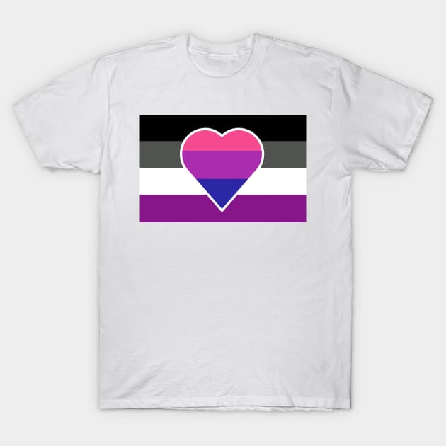 Bisexual asexual flag Rogue hardcore classic