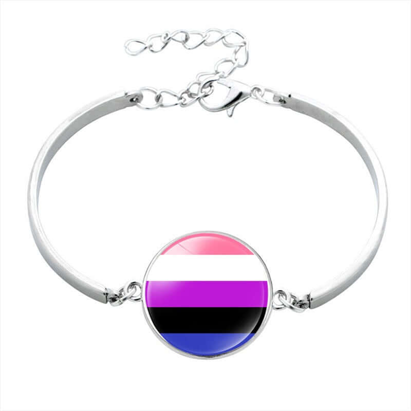 Bisexual flag bracelet Amatuer webcam threesome