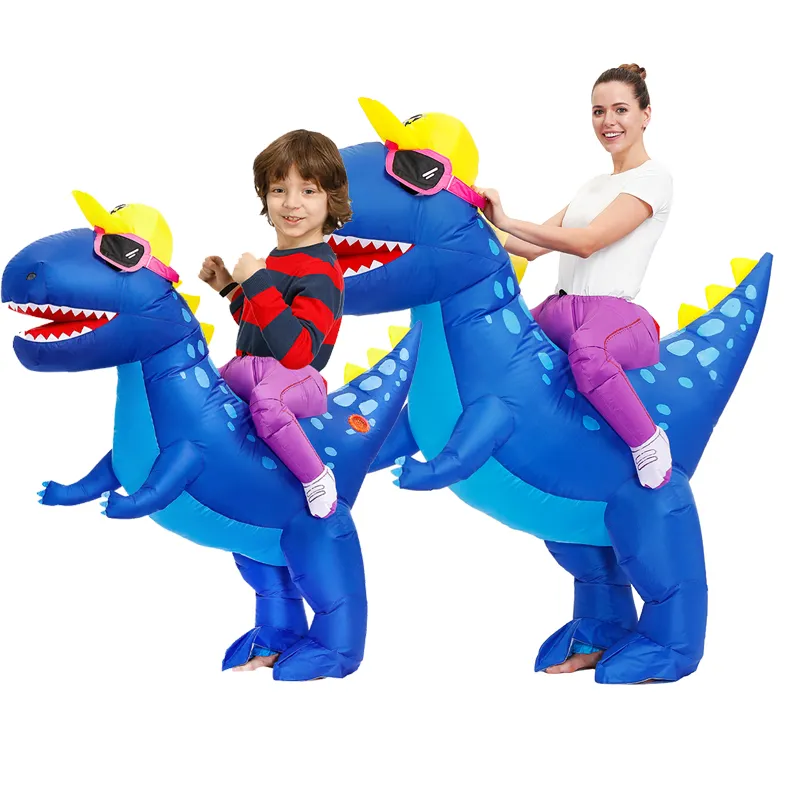Blue dinosaur costume adult Hotguys xxx