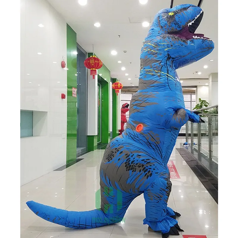 Blue dinosaur costume adult Escort mount laurel