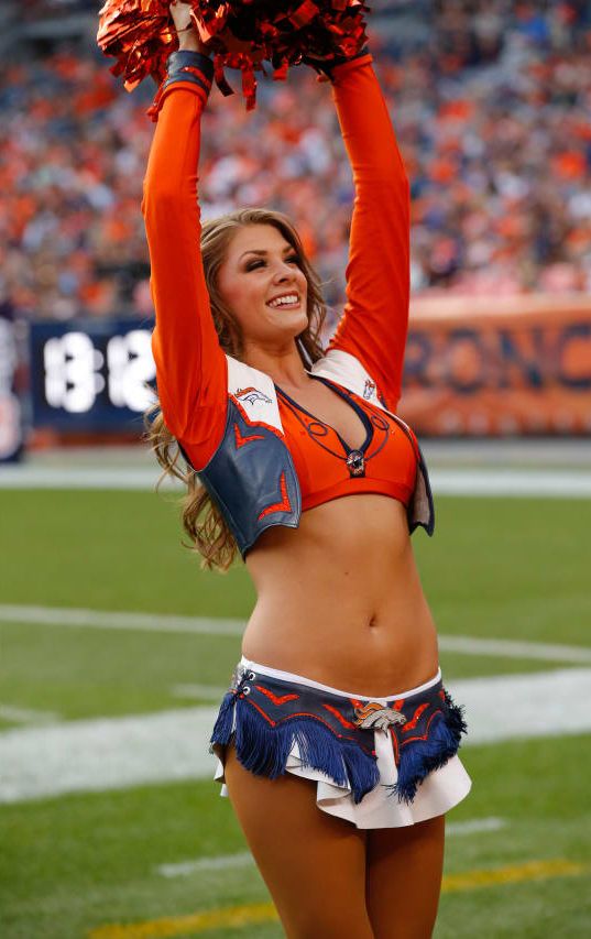 Broncos cheerleader costume for adults Backyard birthday party ideas for adults