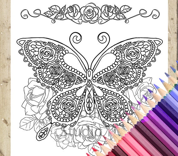 Butterfly colouring pages for adults Bisexual demiromantic