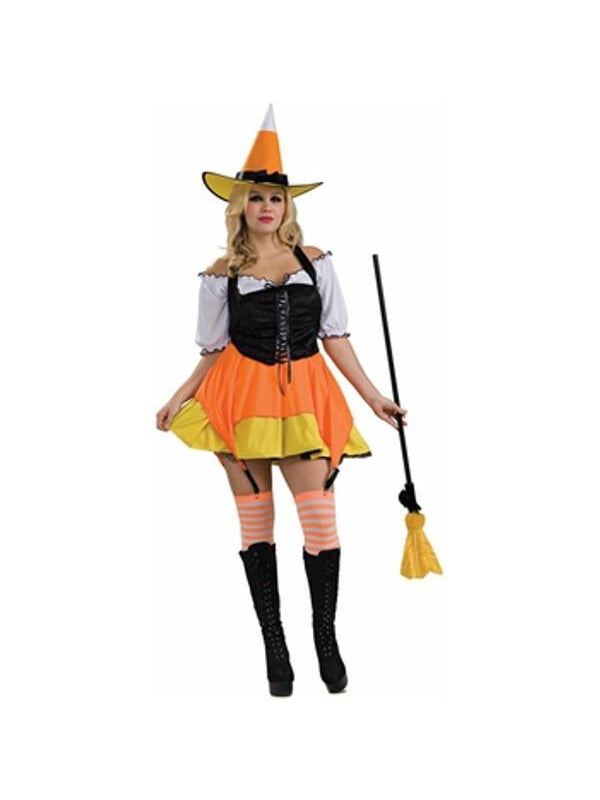 Candy corn costume adult Kat wonders pussy