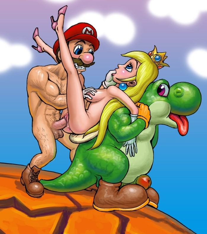 Cartoon mario porn Trans jean hollywood anal with tommy king