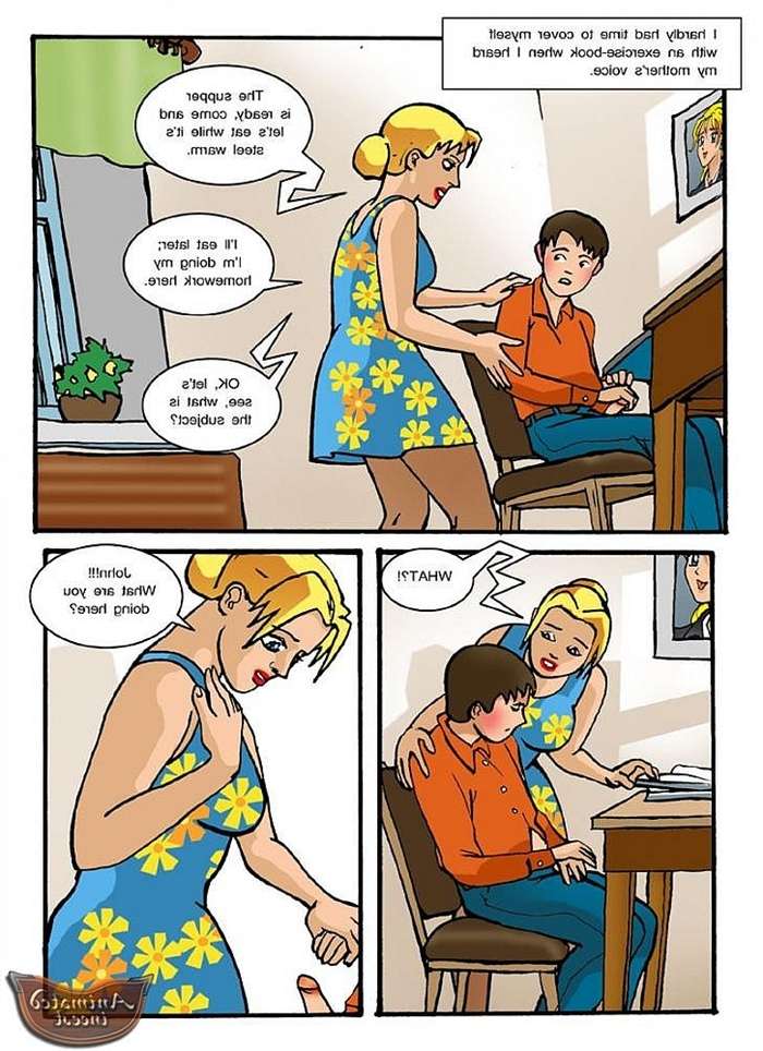 Cartoon moms porn comics Teacher lesbian seduction