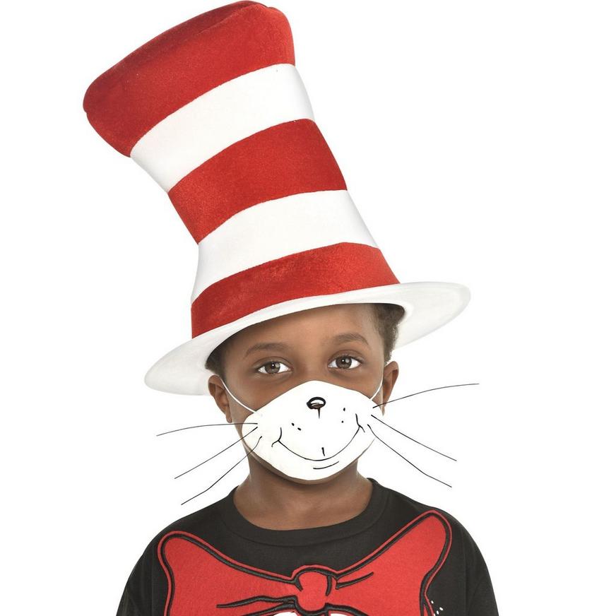 Cat and the hat costume for adults Adult stewardess costume