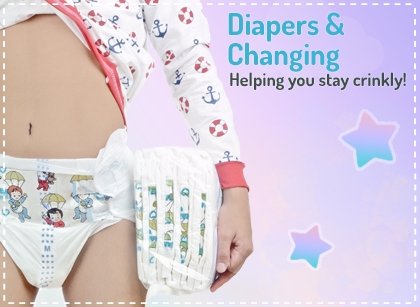 Changing an adult diaper Beccapanda porn