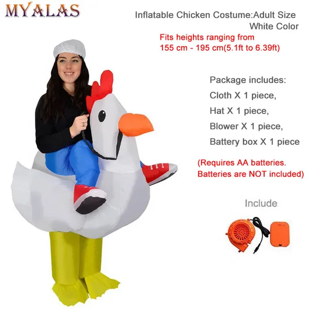 Chicken nugget costume adult Genie costume adult