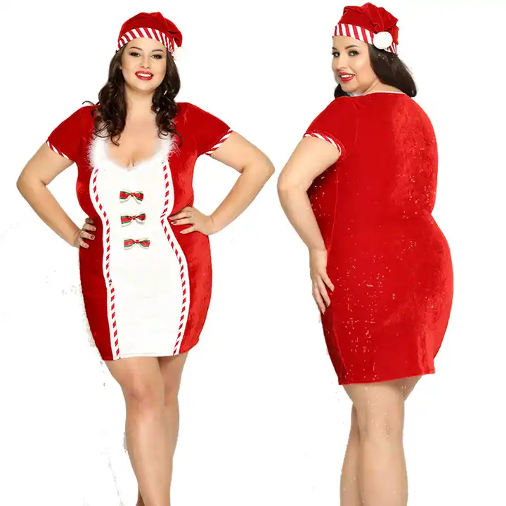 Christmas costumes for adults plus size Old big booty porn