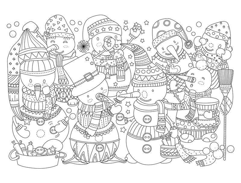 Christmas printable coloring pages for adults Porn leaked nudes