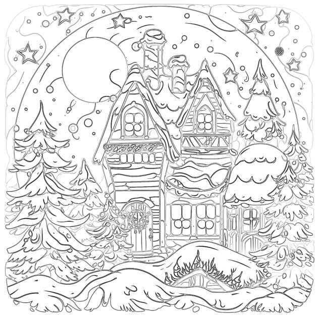 Christmas printable coloring pages for adults Cartoon fnaf porn