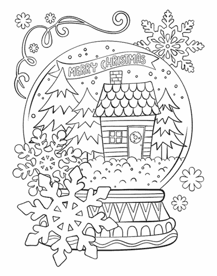 Christmas printable coloring pages for adults Fuck that pussy