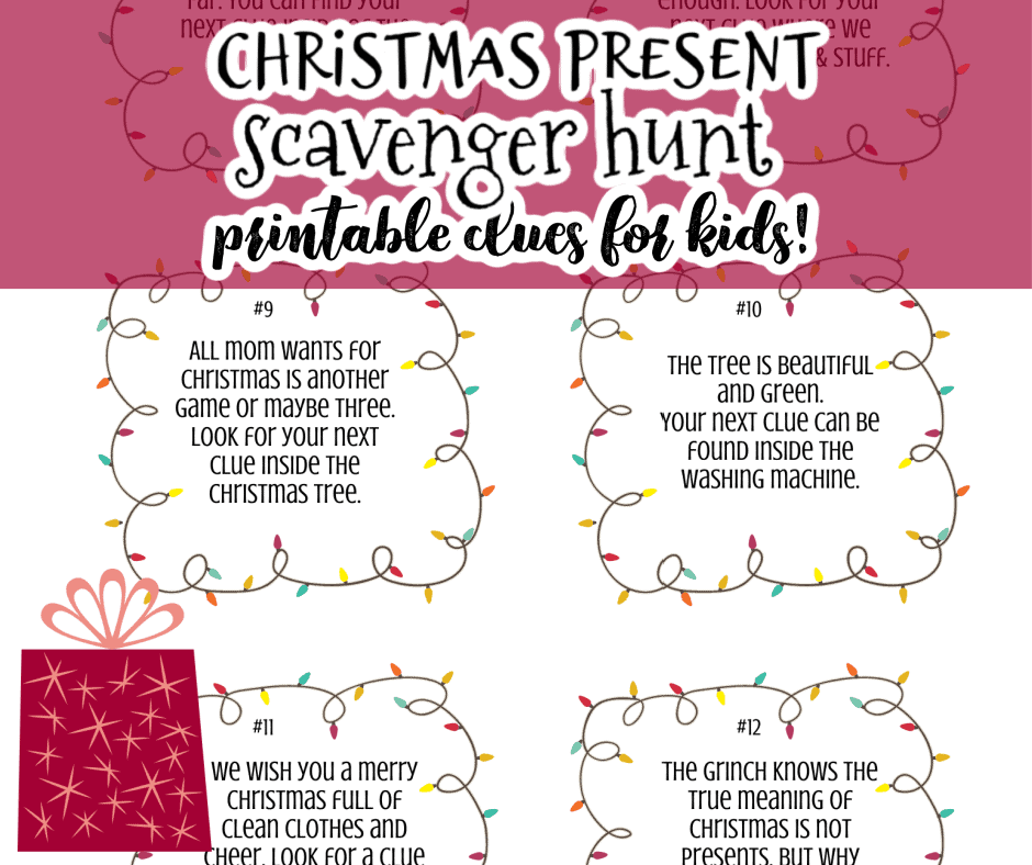 Christmas scavenger hunt riddles for adults Asian porn photos