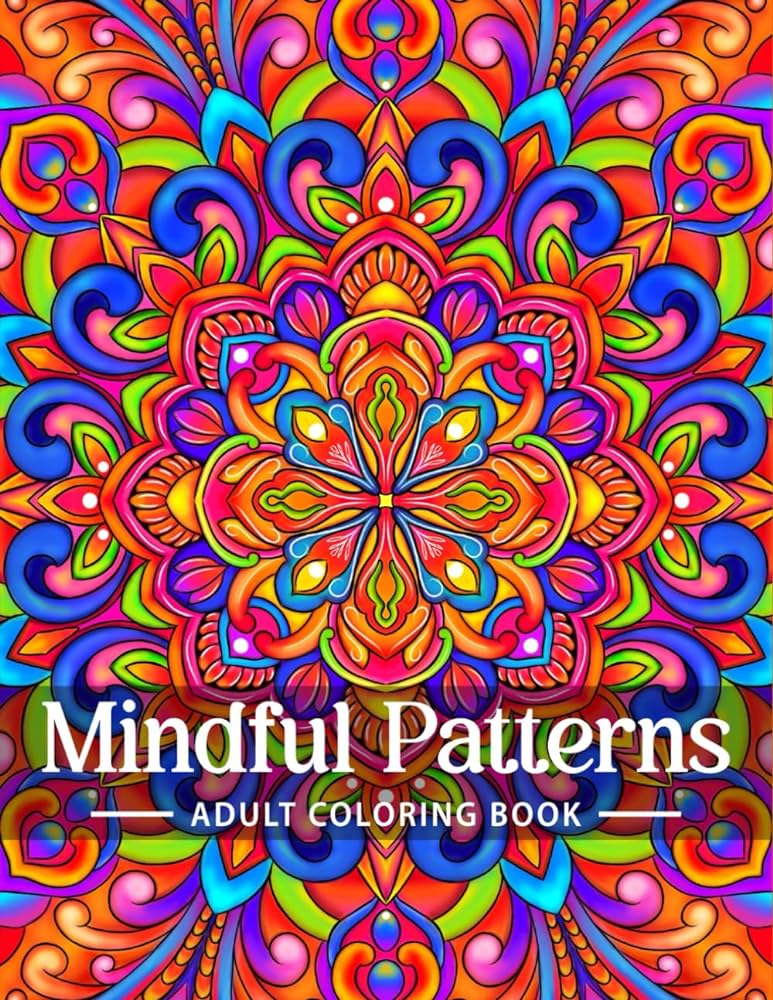 Coloring for adults amazon Printable abstract coloring pages for adults