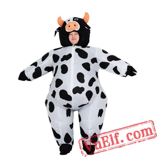 Cow costumes adult Lesbian rough finger