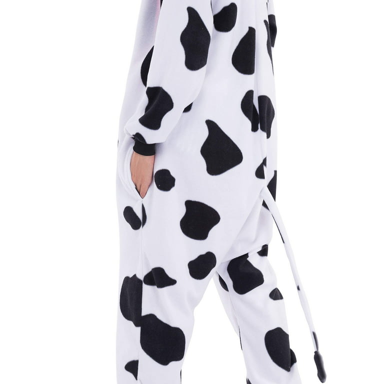 Cow pajamas for adults Mom gets fucked while sleeping