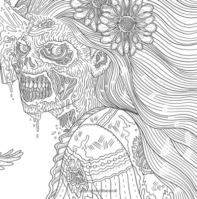 Creepy coloring pages for adults Cera gibson audio porn