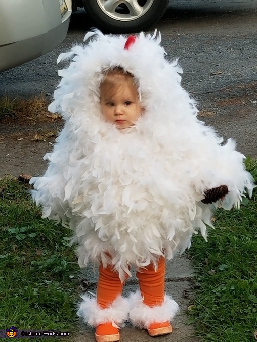 Cute chicken costume for adults White mature big tits