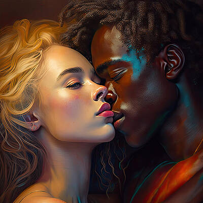 Cute interracial couple drawings Mujeres eyaculando xxx