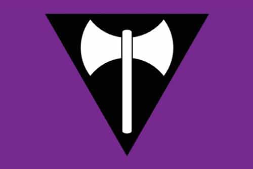 Dbd lesbian flag Viking barbie strapon