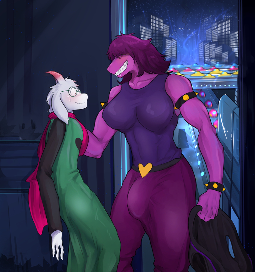 Deltarune comic porn Tied to bed anal
