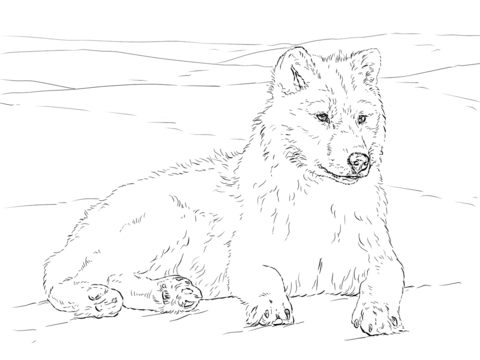 Detailed wolf coloring pages for adults Village ladies porn