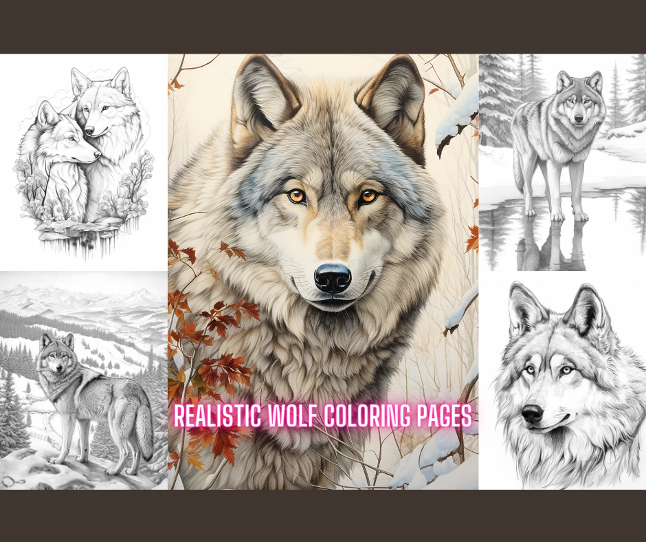 Detailed wolf coloring pages for adults Boricua porn video