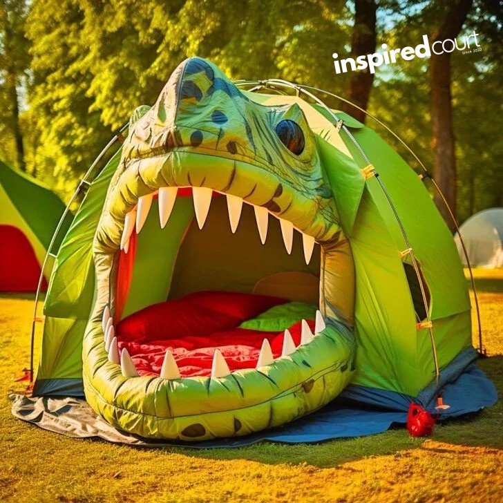 Dinosaur camping tents for adults Big strapons