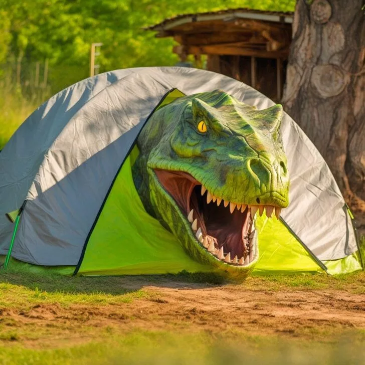 Dinosaur camping tents for adults Amateur couples porn pics
