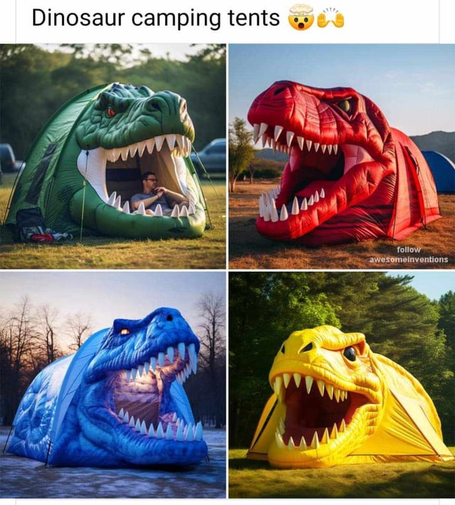 Dinosaur camping tents for adults Starwars a porn parody