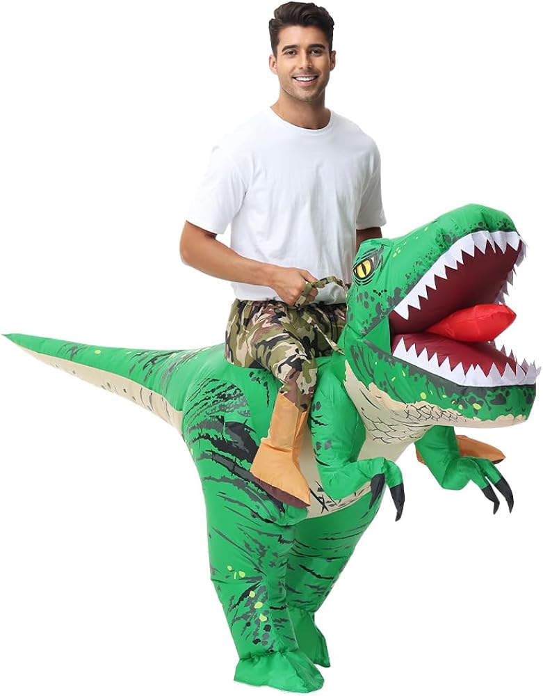Dinosaur halloween costume adult Ninas masturbando