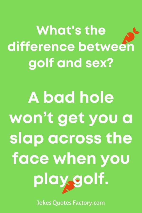 Dirty golf jokes for adults Pornos de hombres gay