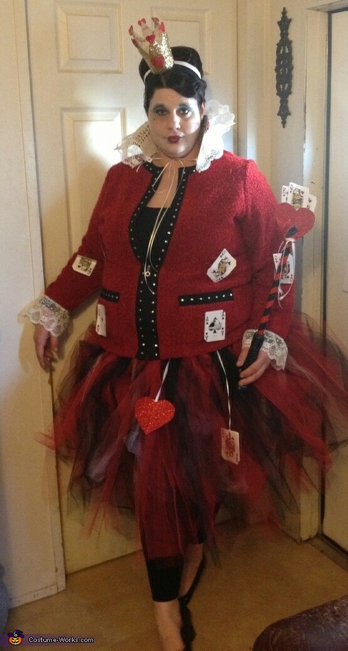 Diy queen of hearts costume for adults Step mom seduces porn