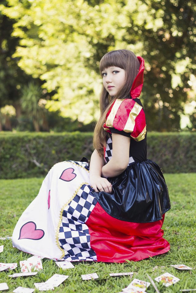 Diy queen of hearts costume for adults Hood homemade porn